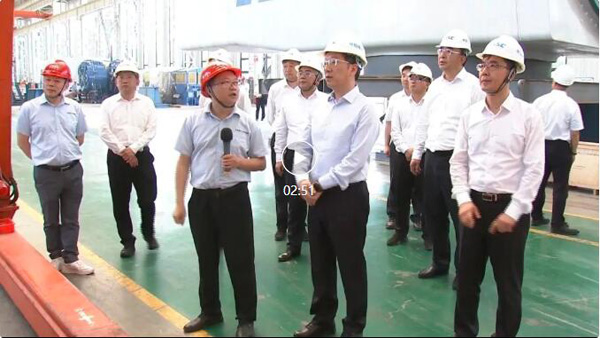 辽宁省省委副书记、省长李告成来币游国际集团调查调研